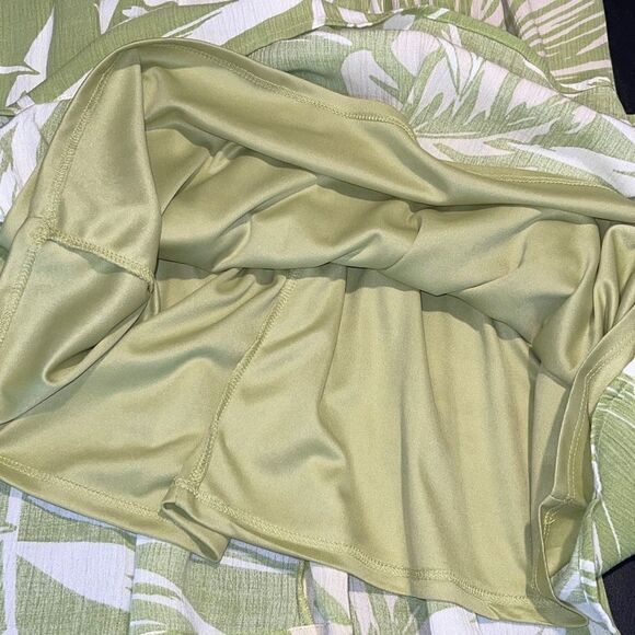 Collective Concepts Womens Cami Midi Dress Lined Sleeveless‎ Size Medium Green - Picture 5 of 10